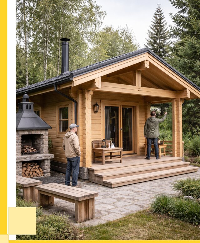 Деревянные бани под ключ в Старом Осколе от 455265 р. | ЭриданСрк