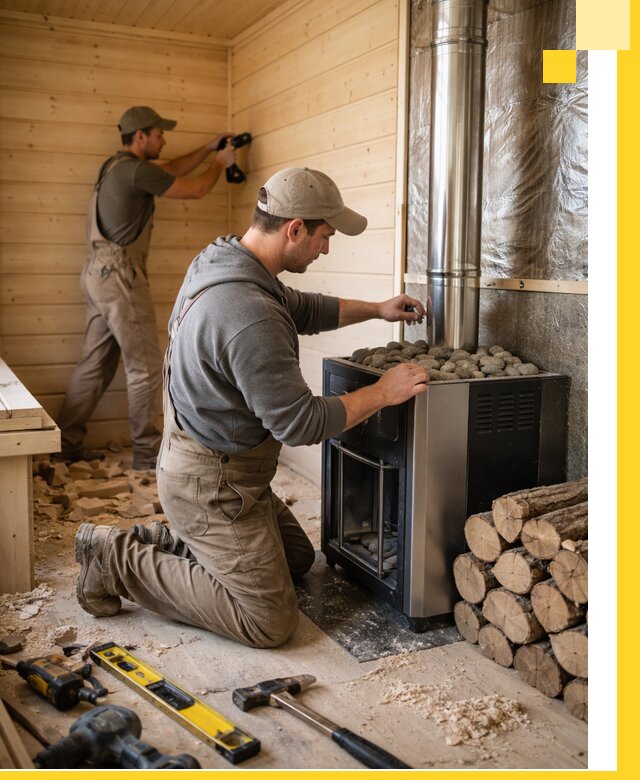 Строительство деревянных бань под ключ в Старом Осколе проекты и монтаж