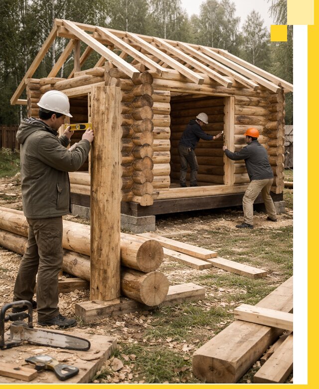 Строительство бань для дачи под ключ в Старом Осколе с доставкой и монтажом