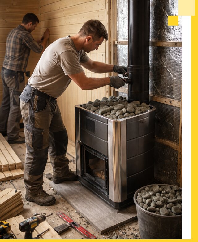 Проектирование и строительство парилок для бани в Старом Осколе под ключ