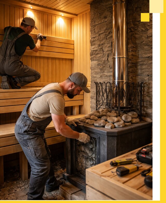 Комплексный дизайн бань, саун и зон отдыха в Старом Осколе