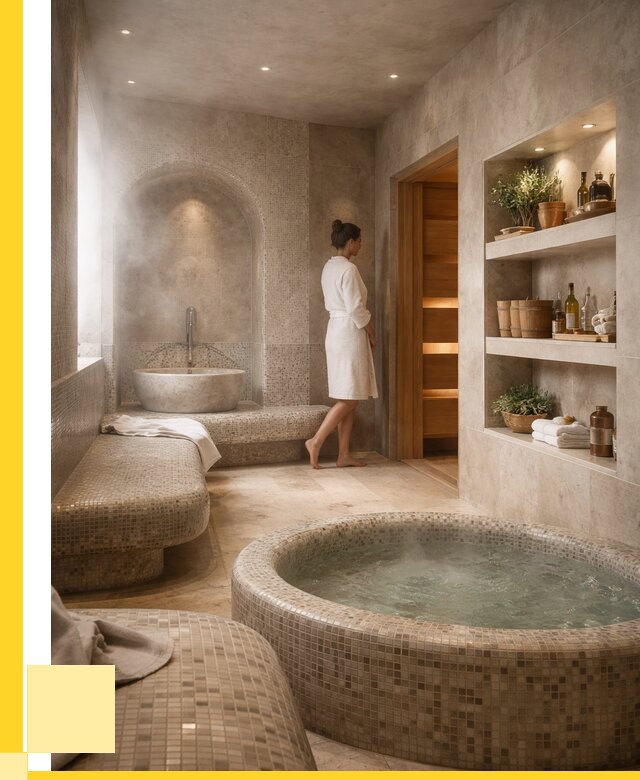 Строительство бани с хамамом в Старом Осколе от 758775 р. | ЭриданСрк