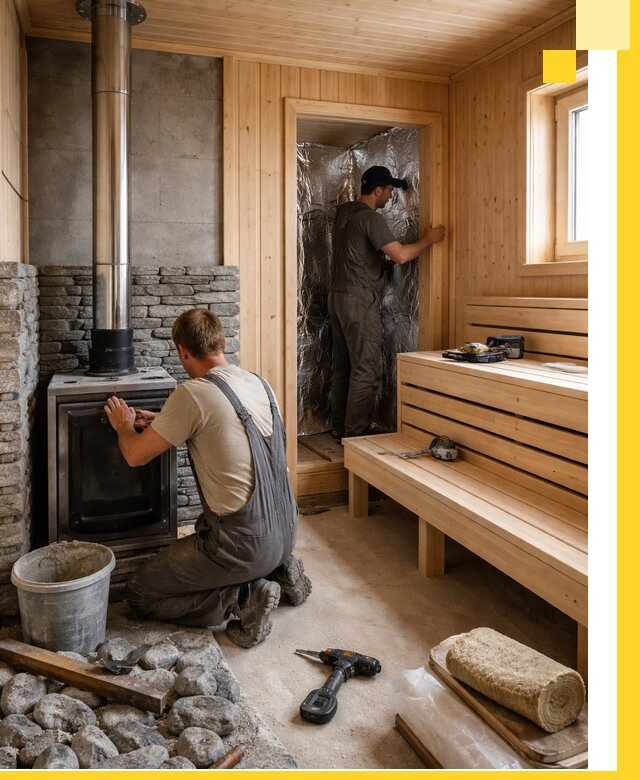 Строительство и изготовление бань под ключ в Старом Осколе