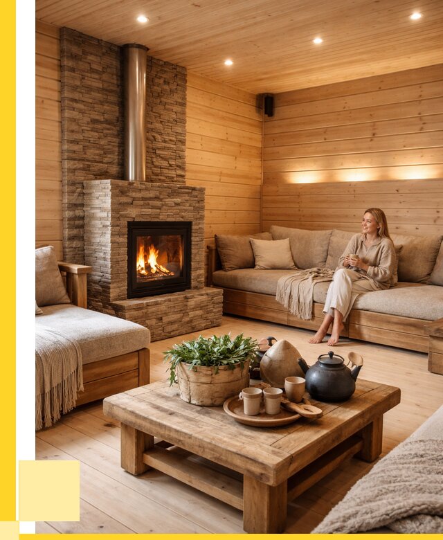 Проект бани с комнатой отдыха в Старом Осколе от 35410 р. | ЭриданСрк