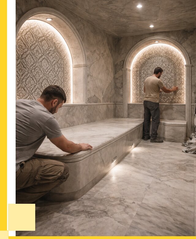 Турецкие бани под ключ в Старом Осколе от 252925 р. | ЭриданСрк