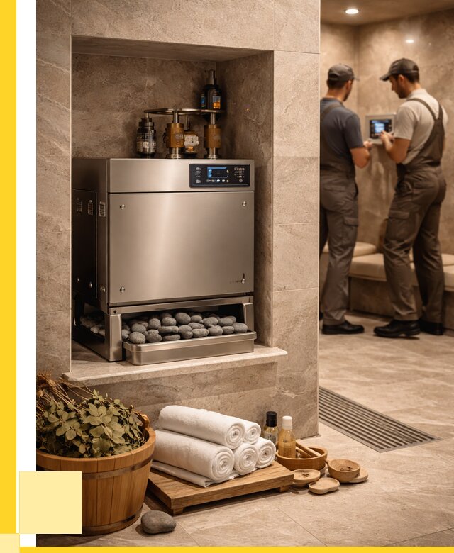 Парогенераторы для хамама в Старом Осколе от 75878 р. | ЭриданСрк